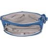 image:imageSecurtex AntiTheft Keepsake Crossbody  98x7x19 Travel Safe Bag wLocking Zippers SlashResistant RFIDLapis