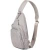 image:imageBaggallini Womens Central Park Sling 12x7 Crossbody Bag WConvertible Adjustable Shoulder StrapStone Heritage