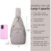image:imageBaggallini Womens Central Park Sling 12x7 Crossbody Bag WConvertible Adjustable Shoulder StrapStone Heritage