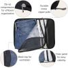 image:imageBaggallini Compression Cube 4piece set  Lightweight Compression Packing Cubes for TravelBlack