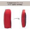 image:imageBaggallini Compression Cube 4piece set  Lightweight Compression Packing Cubes for TravelScarlet