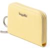 image:imageBaggallini Deluxe Card Case  Lightweight 55x33 RFID Protected Womens Wallet Card HolderButter Yellow