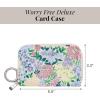 image:imageBaggallini Deluxe Card Case  Lightweight 55x33 RFID Protected Womens Wallet Card HolderMeadow Print