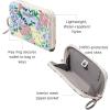 image:imageBaggallini Deluxe Card Case  Lightweight 55x33 RFID Protected Womens Wallet Card HolderMeadow Print