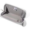 image:imageBaggallini Deluxe Card Case  Lightweight 55x33 RFID Protected Womens Wallet Card HolderSilver Metallic