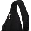 image:imageBaggallini Modern Sling Bag wEMF Blocking Pouch  Lightweight 12x7 Crossbody Sling Backpack wRFID ProtectionBlack