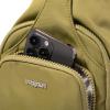 image:imageBaggallini womens Baggallini Central Park Sling  12x7 Sling Crossbody Bag With Convertible Adjustable Shoulder StrapSage Twill
