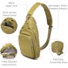 image:imageBaggallini womens Baggallini Central Park Sling  12x7 Sling Crossbody Bag With Convertible Adjustable Shoulder StrapSage Twill
