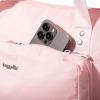 image:imageBaggallini Carryall Expandable Lightweight Travel Tote 22 Packable Folding Compact Nylon Washable Weekender wLuggage SleeveBagg Pink