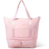 image:imageBaggallini Carryall Expandable Lightweight Travel Tote 22 Packable Folding Compact Nylon Washable Weekender wLuggage SleeveBagg Pink