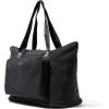 image:imageBaggallini Carryall Expandable Lightweight Travel Tote 22 Packable Folding Compact Nylon Washable Weekender wLuggage SleeveBlack