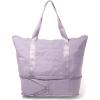 image:imageBaggallini Carryall Expandable Lightweight Travel Tote 22 Packable Folding Compact Nylon Washable Weekender wLuggage SleeveLilac