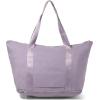 image:imageBaggallini Carryall Expandable Lightweight Travel Tote 22 Packable Folding Compact Nylon Washable Weekender wLuggage SleeveLilac