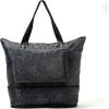 image:imageBaggallini Carryall Expandable Lightweight Travel Tote 22 Packable Folding Compact Nylon Washable Weekender wLuggage SleeveMidnight Blossom