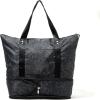 image:imageBaggallini Carryall Expandable Lightweight Travel Tote 22 Packable Folding Compact Nylon Washable Weekender wLuggage SleeveMidnight Blossom