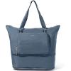 image:imageBaggallini Carryall Expandable Lightweight Travel Tote 22 Packable Folding Compact Nylon Washable Weekender wLuggage SleeveMist
