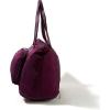 image:imageBaggallini Carryall Expandable Lightweight Travel Tote 22 Packable Folding Compact Nylon Washable Weekender wLuggage SleeveMulberry