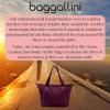 image:imageBaggallini Carryall Expandable Lightweight Travel Tote 22 Packable Folding Compact Nylon Washable Weekender wLuggage SleeveMulberry