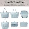 image:imageBaggallini Carryall Expandable Lightweight Travel Tote 22 Packable Folding Compact Nylon Washable Weekender wLuggage SleevePool