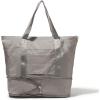 image:imageBaggallini Carryall Expandable Lightweight Travel Tote 22 Packable Folding Compact Nylon Washable Weekender wLuggage SleeveSterling Shimmer
