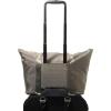 image:imageBaggallini Carryall Expandable Lightweight Travel Tote 22 Packable Folding Compact Nylon Washable Weekender wLuggage SleeveSterling Shimmer