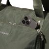 image:imageBaggallini Carryall Expandable Lightweight Travel Tote 22 Packable Folding Compact Nylon Washable Weekender wLuggage SleeveThyme