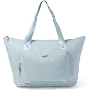 image:imageBaggallini Carryall Expandable Lightweight Travel Tote 22 Packable Folding Compact Nylon Washable Weekender wLuggage SleevePool