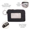 image:imageRFID Card Case  Lightweight 5x35 Wallet with KeyringBlack