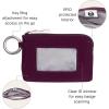 image:imageRFID Card Case  Lightweight 5x35 Wallet with KeyringMulberry