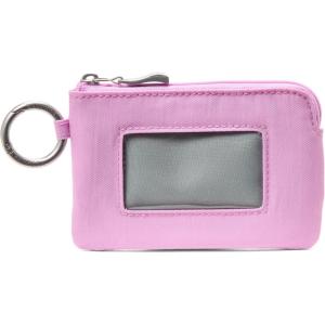 image:imageRFID Card Case  Lightweight 5x35 Wallet with KeyringHibiscus Pink