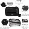 image:imageBaggallini womens Modern Double Zip CrossbodyBlack