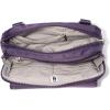 image:imageBaggallini womens Modern Double Zip CrossbodyDeep Grape Twill