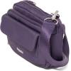 image:imageBaggallini womens Modern Double Zip CrossbodyDeep Grape Twill