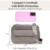 image:imageBaggallini womens Modern Double Zip CrossbodySterling Shimmer