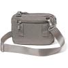 image:imageBaggallini womens Modern Double Zip CrossbodySterling Shimmer