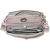 image:imageBaggallini Calais Crossbody Bags for Women 10x7 Lightweight WaterResistant Travel Purse RFID amp Interior OrganizationBlush Shimmer