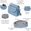 image:imageBaggallini Calais Crossbody Bags for Women 10x7 Lightweight WaterResistant Travel Purse RFID amp Interior OrganizationCornflower