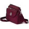 image:imageBaggallini Calais Crossbody Bags for Women 10x7 Lightweight WaterResistant Travel Purse RFID amp Interior OrganizationDark Cherry