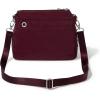 image:imageBaggallini Calais Crossbody Bags for Women 10x7 Lightweight WaterResistant Travel Purse RFID amp Interior OrganizationDark Cherry