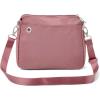 image:imageBaggallini Calais Crossbody Bags for Women 10x7 Lightweight WaterResistant Travel Purse RFID amp Interior OrganizationDusty Mauve