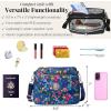 image:imageBaggallini Calais Crossbody Bags for Women 10x7 Lightweight WaterResistant Travel Purse RFID amp Interior OrganizationFlower Market