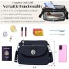 image:imageBaggallini Calais Crossbody Bags for Women 10x7 Lightweight WaterResistant Travel Purse RFID amp Interior OrganizationFrench Navy