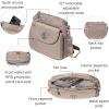 image:imageBaggallini Calais Crossbody Bags for Women 10x7 Lightweight WaterResistant Travel Purse RFID amp Interior OrganizationMoonrock