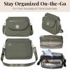 image:imageBaggallini Calais Crossbody Bags for Women 10x7 Lightweight WaterResistant Travel Purse RFID amp Interior OrganizationThyme