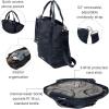 image:imageVia Crossbody Tote  Lightweight 12x1025x5 Travel Crossbody Purse with RFID Card Slots and Adjustable StrapFrench Navy