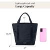 image:imageVia Crossbody Tote  Lightweight 12x1025x5 Travel Crossbody Purse with RFID Card Slots and Adjustable StrapFrench Navy