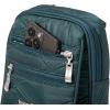 image:imageBaggallini Journey Crossbody Bags for Women 9x6 Small Lightweight Travel Handbag WRFIDEmerald Quilt