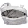 image:imageBaggallini Journey Crossbody Bags for Women 9x6 Small Lightweight Travel Handbag WRFIDSilver Metallic Quilt