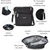 image:imageBaggallini Modern Pocket Crossbody Bag for Women 85x85 Handbag Purse with RFID Lightweight WaterResistantBlack Cheetah Emboss