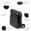 image:imageBaggallini Modern Pocket Crossbody Bag for Women 85x85 Handbag Purse with RFID Lightweight WaterResistantBlack Puff